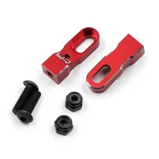 NEW Yeah Racing Alum Height Adjustable Servo Mount Red 1/10  FREE US SHIP