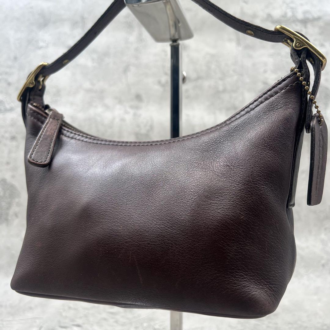 Old Coach One Shoulder Bag Handbag Pouch Brown | eBay Old Coach One Shoulder Bag Handbag Pouch Brown | eBay