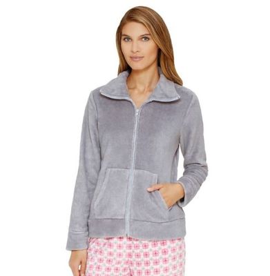 plush sleep cardigan