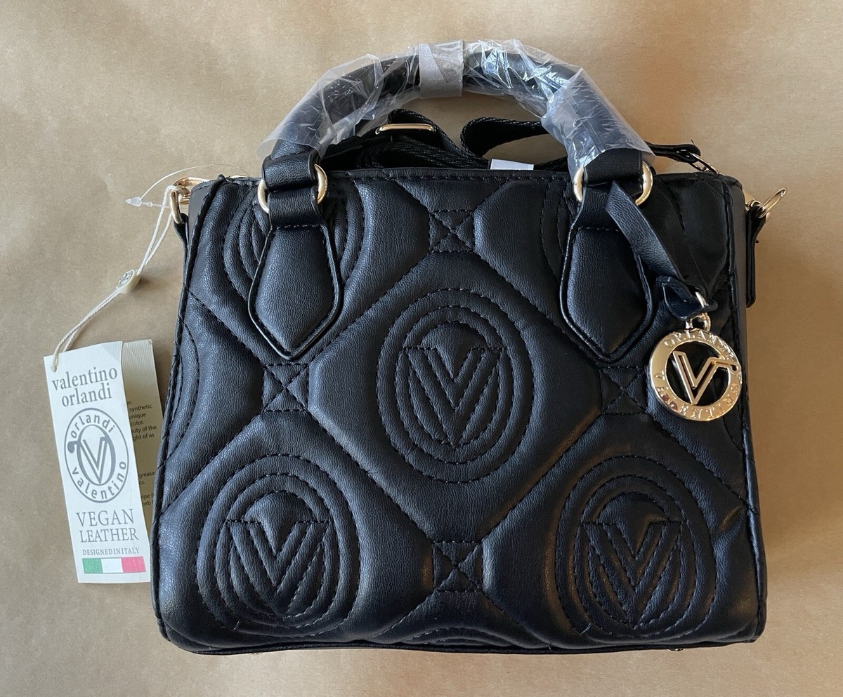 専用ページD Valentino Orlandi Bag-Purse-Convertibe Cross Body/Handles-Black-V