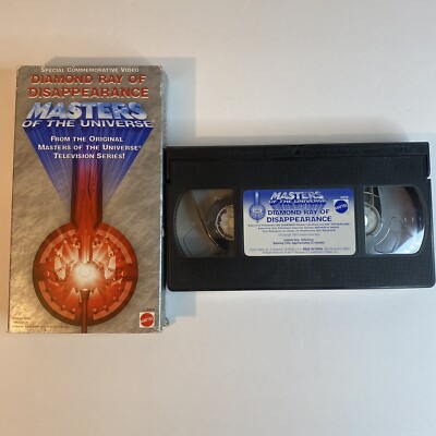 Masters Of The Universe Commemorative VHS He-Man Diamond Ray Of Disappearance