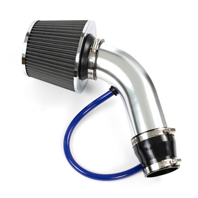 Air Intake Filter Kit Sport Luftfilter 3''/76 mm KFZ Sportluftfilter Kegel Silber