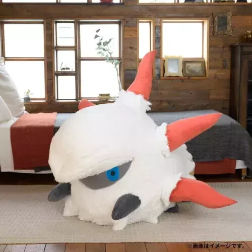 Pokemon Center Original Larvesta Life Size Plush 1/1 Stuffed toy Doll Japan PSL
