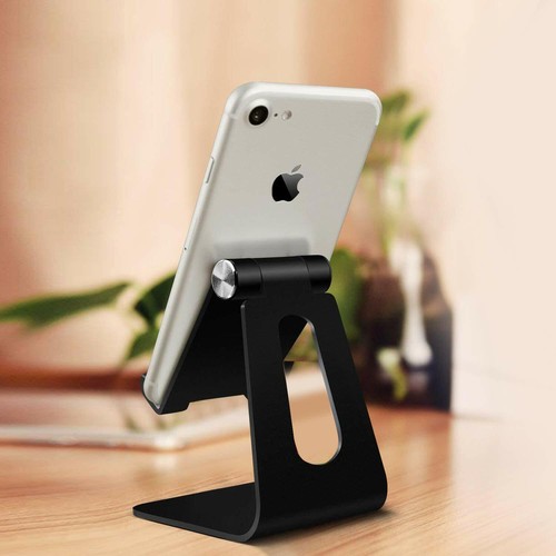 Support de téléphone portable interrupteur tablette aluminium support de table berceau dock iPhone - Photo 2 sur 46