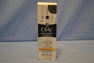 olay regenerist luminous brightening & protecting lotion moisturizer