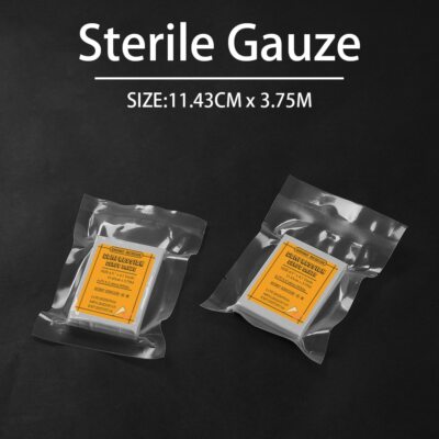 Aid Sterile Gauze Emergency Medical Dressing Hemostatic Control Bandage