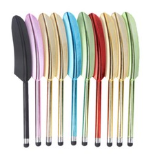 10Pcs Capacitive Pens Feather Capacitive Stylus Handwriting Capacitive Pens UK