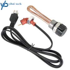 For 03-10 Ford 6.0L Powerstroke Diesel Engine Block Heater Element & Cord Cable