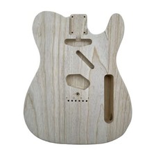 Hosco Vintage Telecaster Style 3 Stück Swamp Ash Body geschliffen ohne Finish