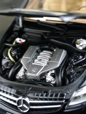 SUPER RARE* AUTOart 1/18 Mercedes-Benz CL63 AMG Black | eBay