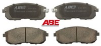 ABE C11044ABE Bremsbelagsatz FüR Scheibenbremse Bremsbelagsatz