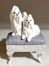 LLADRO Maltese Dog “Looking Pretty” Figurine Jose Luis Alvarez 6688 Mint