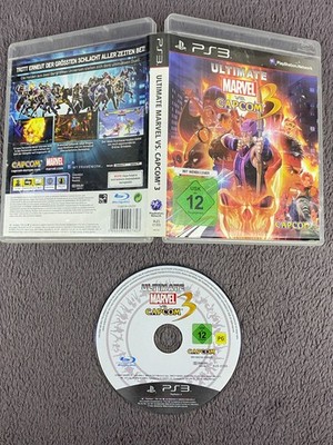 Ultimate Marvel vs. Capcom 3  - Sony Playstation 3 / PS3 OVP Anleitung