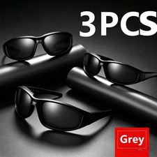Gray Chopper Foam Padded Motorcycle Riding Glasses Sunglasses Windproof Goggles