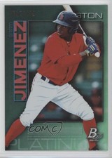 2020 Bowman Platinum Wal-Mart Top Prospects Green /99 Gilberto Jimenez 11cz