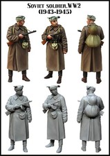 EVOLUTION MINIATURES 1:35 SET EM-35149 WWII SOVIET SOLDIER 1943-1945  1 FIGURE 