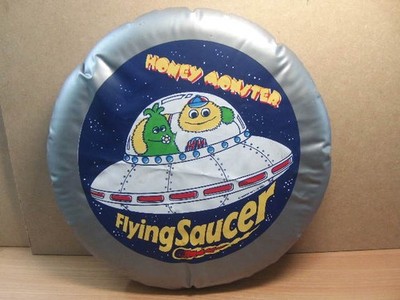 Quaker Oats Ltd Honigmonster fliegende Untertasse - aufblasbarer fliegender Ring   1983