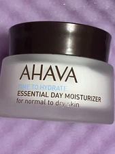 AHAVA Essential Day Moisturizer for Normal to Dry Skin TIME TO HYDRATE - 1.7 oz