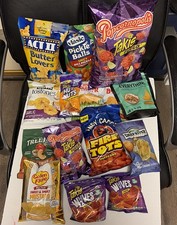 Huge Lot Chips Takis Popcorn, Snack Toasted C...