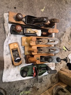 Woodworking Plane Lot Set Of 7 Planes Lie Nelson Stanley ECE Ulmia Kunz