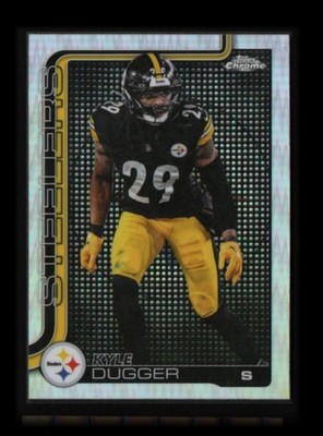 2025 Topps Chrome Kyle Dugger Lightboard Logo Variation #211