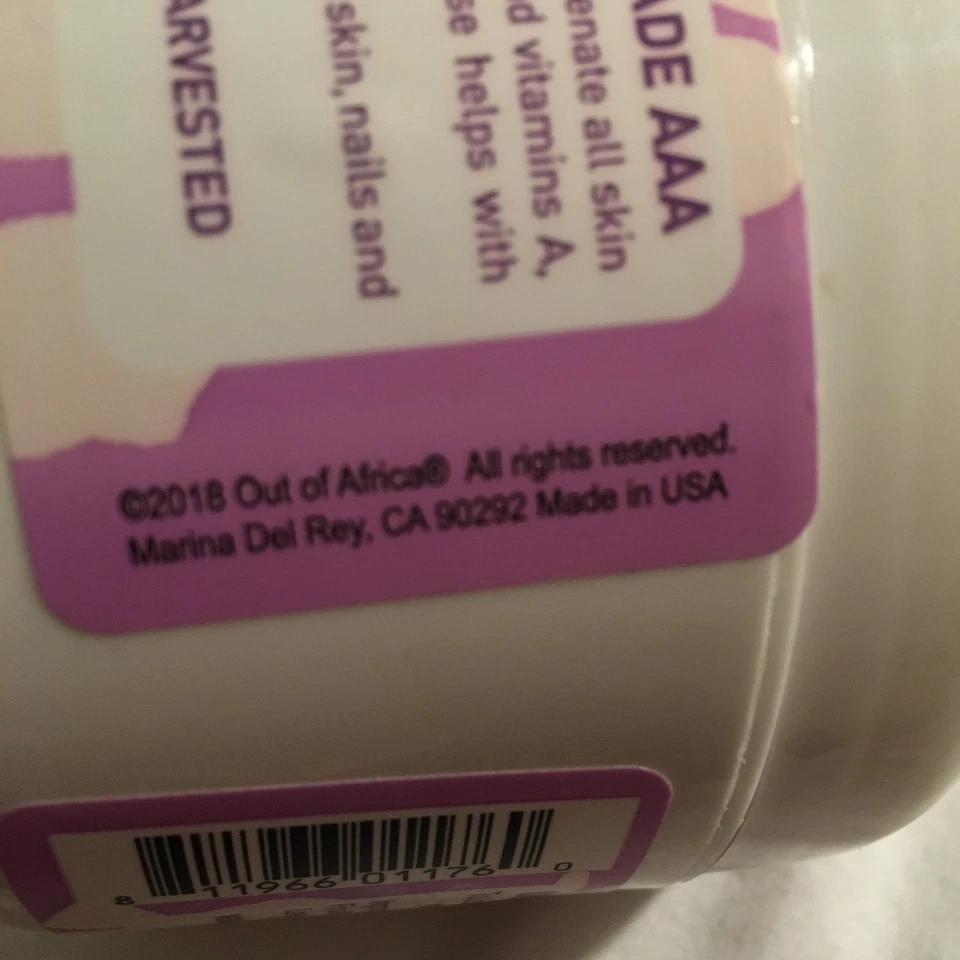 全新 未拆封 非洲 薰衣草 生乳木果油 8 盎司 - 很难找到 — 第 4/4 张图片