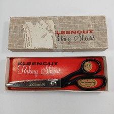 Vintage Kleencut Pinking Shears Fabric Scisso...