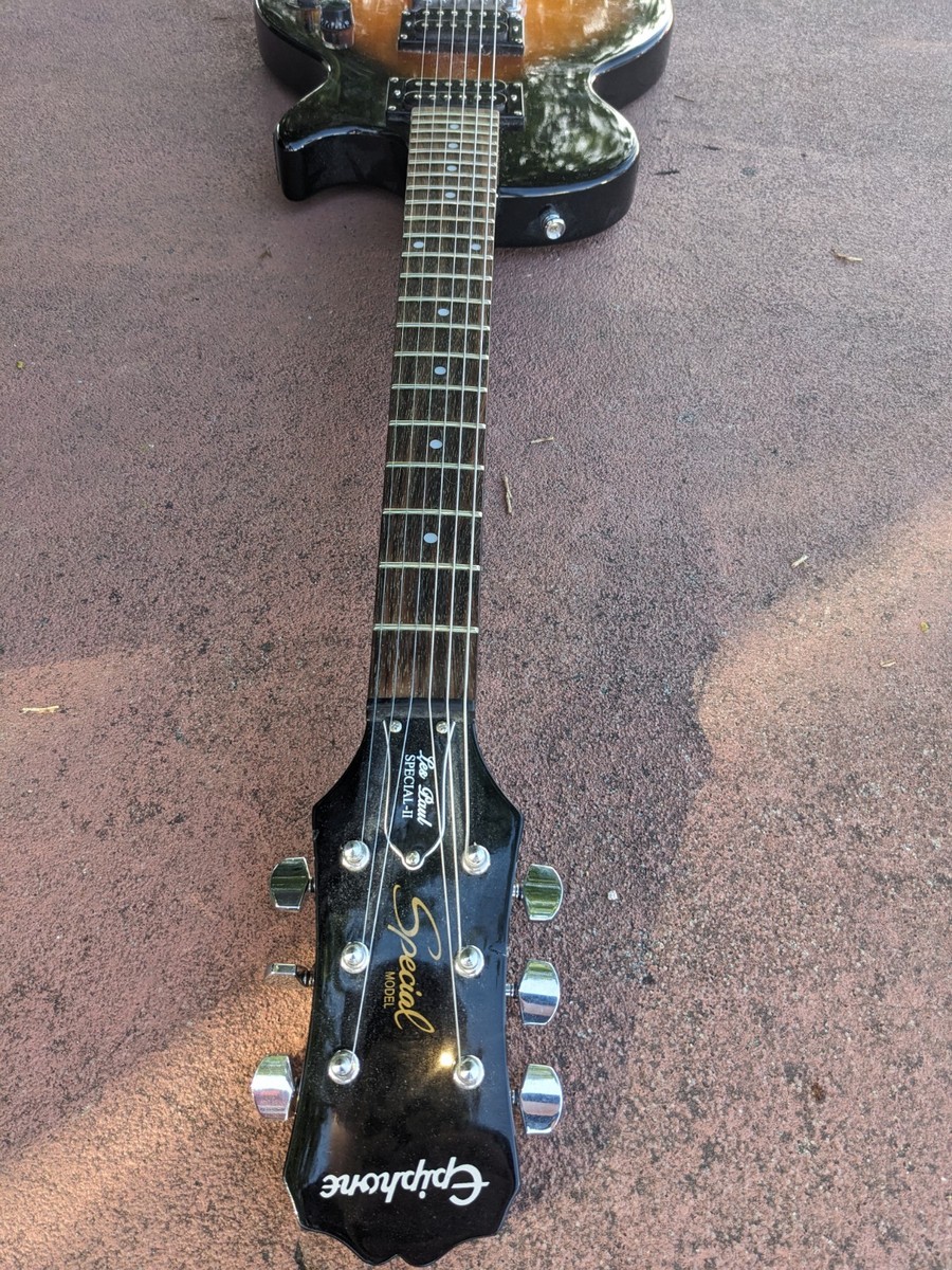 Epiphone Les Paul Special II Electric Guitar Sunburst Vintage | eBay