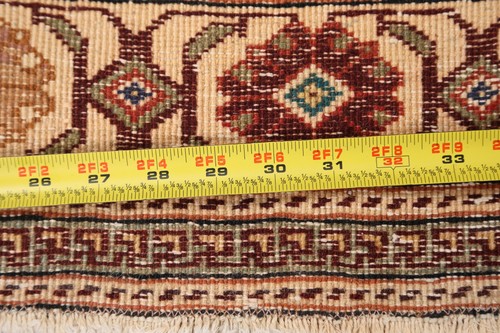 Anatolian Living Room Area Rug 6x10 Pink Wool Hand-made Turkish Vintage Carpet - Zdjęcie 21 z 21