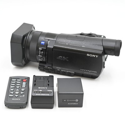 Sony FDR-AX100 4K Camcorder - Black for sale online | eBay