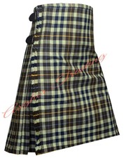 Buchanan Hebridean Tartan Kilt - Men's Traditional 8 Yard kilts Custom Size