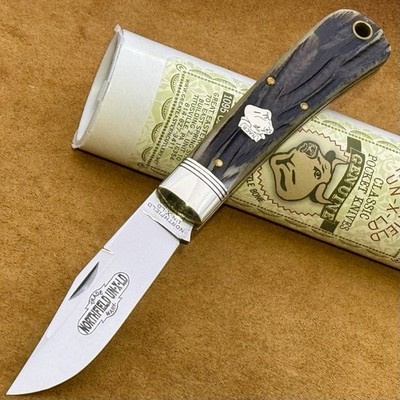 ✨Great Eastern Cutlery GEC Northfield 43 Green Jigged Bone Oregon