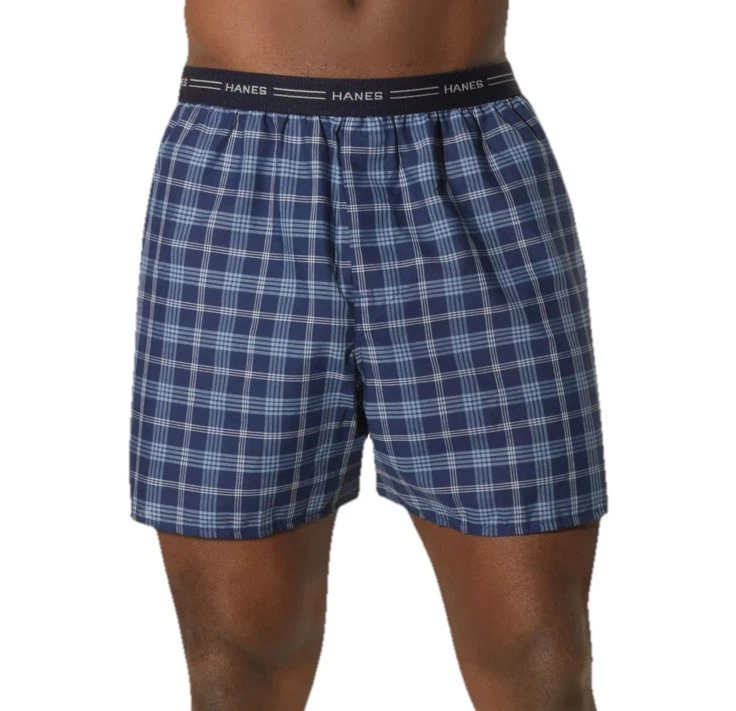 Hanes Comfort Flex Fit Boxershorts Voor Heren, Ultrazachte Stretch Lange Pijpen En Normale Pijpen Verpakking Van 3 Stuks L 2852920224