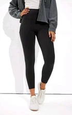 American Eagle The Everything Pocket Legging Size XL Black *OLD STYLE* NWT