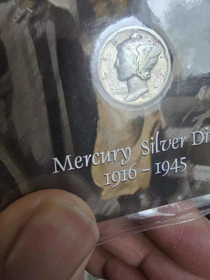 SILVER TONER Barber And Mercury Dime Set - Image 3 of 4