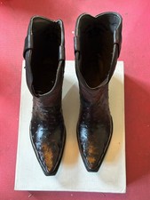 Los Altos Black Cherry Full Quill Ostrich Cow...