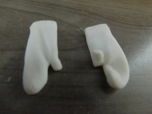 Franklin Mint Jackie Kennedy Doll Pair Of White Gloves For 15 In Jackie Doll