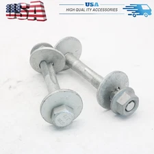 2Pcs WHT001761 Lower Rear Eccentric Camber Bolt Nut Kit For VW Jetta AUDI