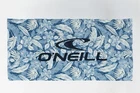O'NEILL ladies Blue Floral LARGE ADULTS BEACH Bath Pool TOWEL  NEW 585