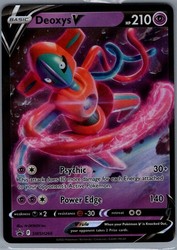 Deoxys V SWSH266 Sword & Shield Black Star Promo Holo