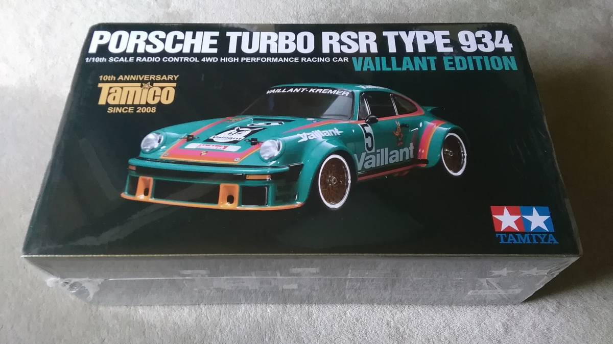 Vintage Tamiya Porsche Turbo RSR 934 Virant Edition 1/10 Vintage Tamiya Porsche Turbo RSR 934 Virant Edition 1/10
