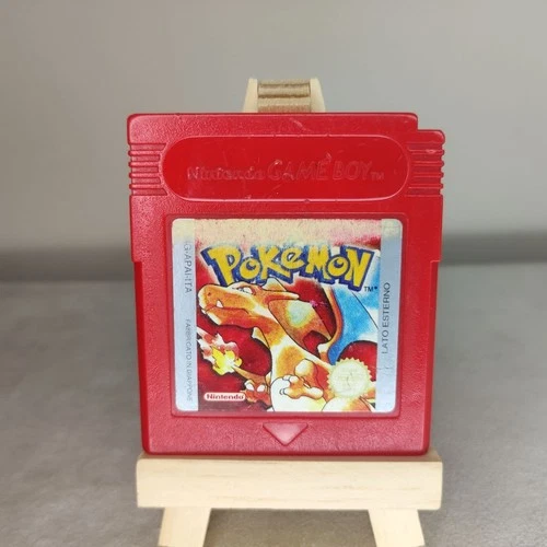 Pokemon Red Game Boy Color - Original Cartridge ITALIAN Battery ok