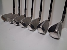 Mens Majek MX4 Hybrid Iron Golf Clubs 4-PW Regular Flex Graphite -Used