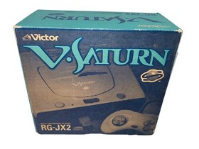 Sega Saturn Console with Box Tested Clean Excellent Condition