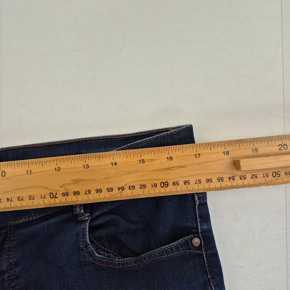 Jeans JASPER CONRAN 16 azules para mujer súper elásticos ajustados clásicos e... - Imagen 4 de 4