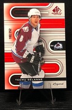 2022-23 Upper Deck SP Game Used #124 Teemu Selanne Red /252 - COLORADO