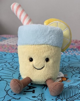 Jellycat Amuseables Limonade mit Etikett nur ausgestellt nicht mehr im Handel erhältlich