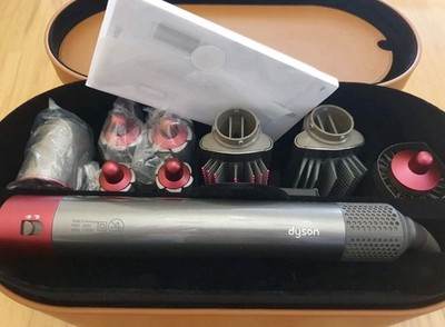 Dyson Airwrap Multi-Styler HS01 1300 W mit Aufsätzen & Etui Grau/Pink