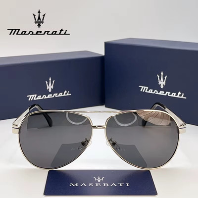 Maserati Driver Polarized Sunglasses UV400 for Ghibli Levante Grecale MC20