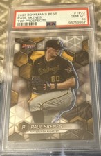 2023 Bowman - Bowman's Best Top Prospects #TP22 Paul Skenes PSA 10 Rookie (RC)